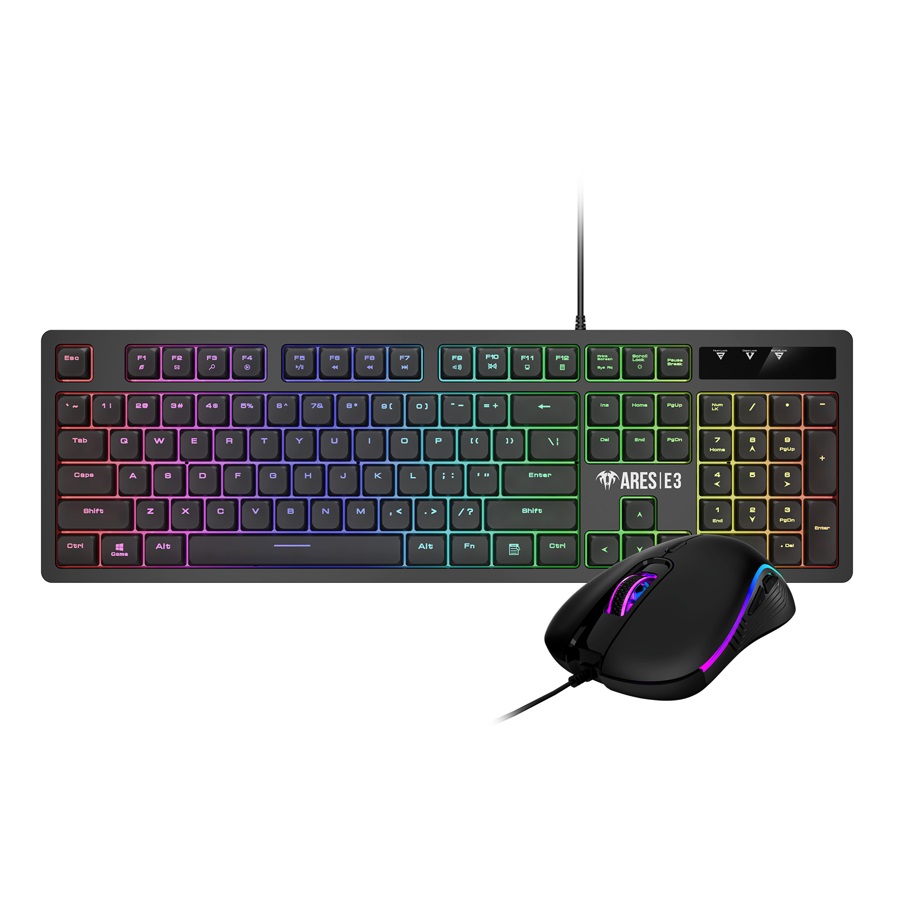 COMBO CLAVIER MOUSE GAMING GAMDIAS ARES E3 2IN1